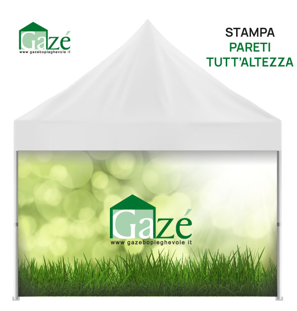 Stampa parete di fondo tutt'altezza FULL PRINT