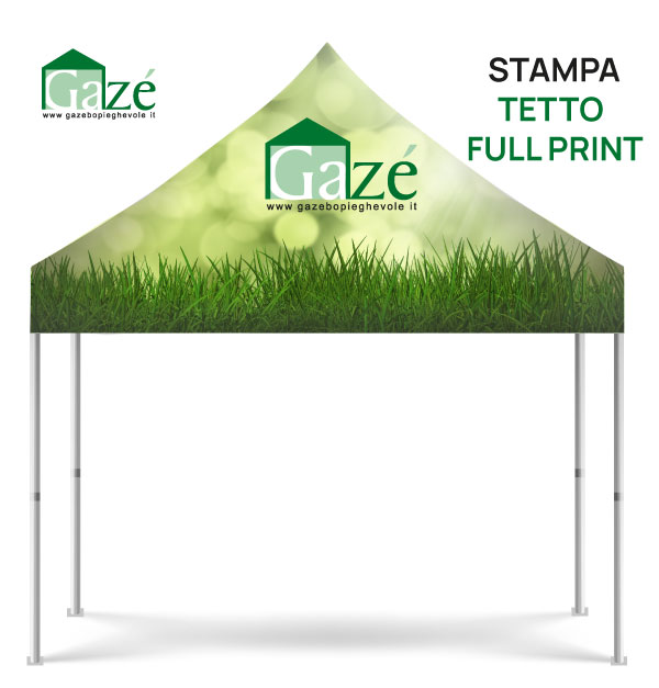 Stampa tetto gazebo FULL PRINT